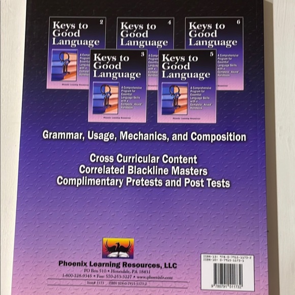 Keys to good Language 5 Homeschool Set - Picture 4 of 5